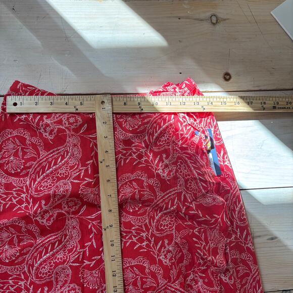 Universal Thread NWT Women's Ruffle Maxi Wrap Skirt Red Size M - Picture 10 of 10